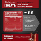 Cellugizer 100% Whey Isolate Protein Powder - 2 lb - image 3