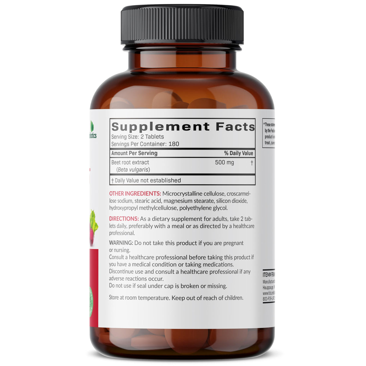 Futurebiotics Beet Root Extra Strength (Equivalent to 2000mg Beet