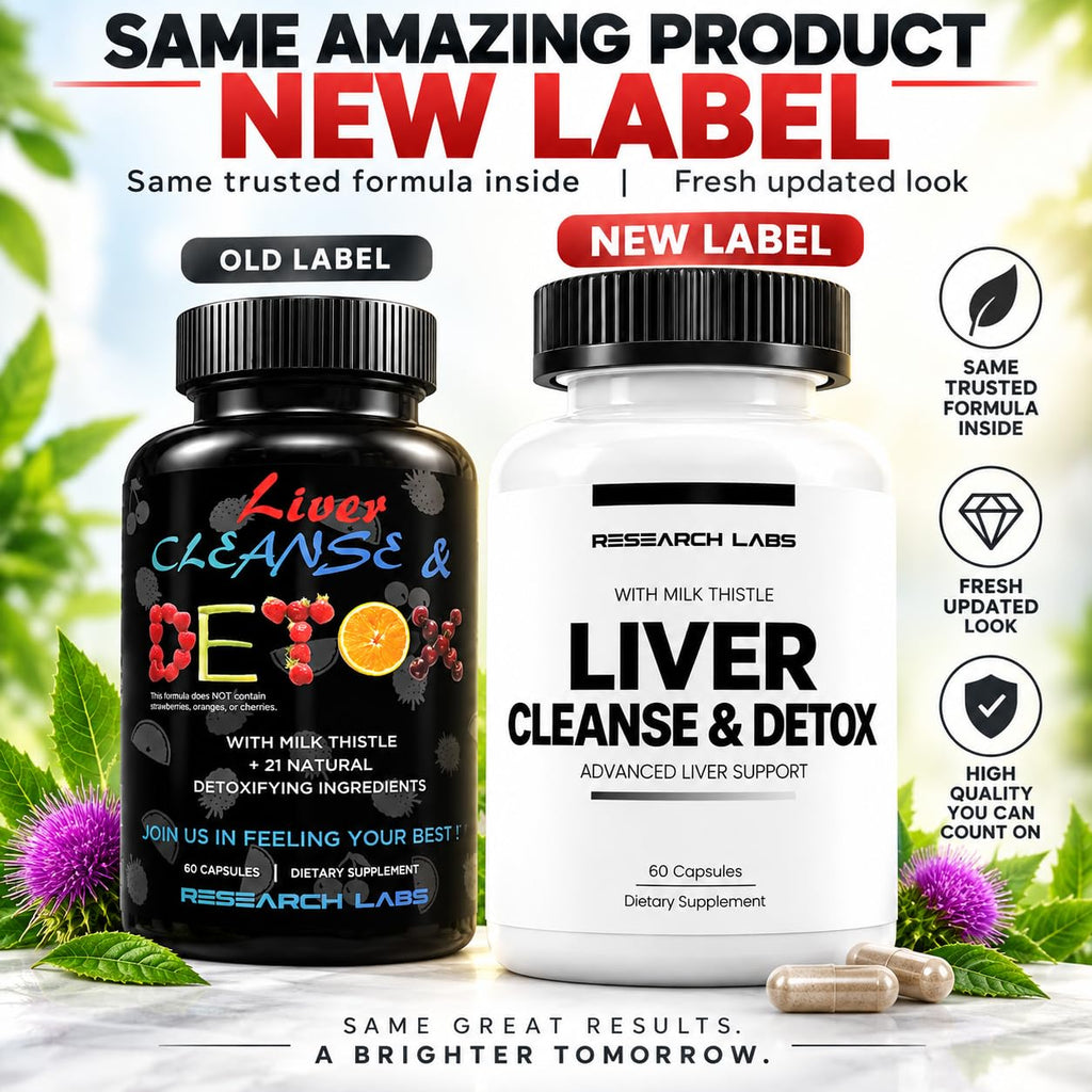 Research Labs Doctor Recommended Premium Liver Cleanse Detox & Repair
