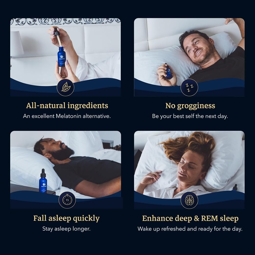 Sleepwhale Nighttime Sleep Support Liquid for Sleep - 30 fl oz - image 2