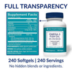 The Vitamin Shoppe Omega 3 Fish Oil 1000mg