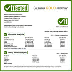 California Gold Nutrition HydrationUP Electrolyte Drink Mix Tropical - 8 oz - image 4