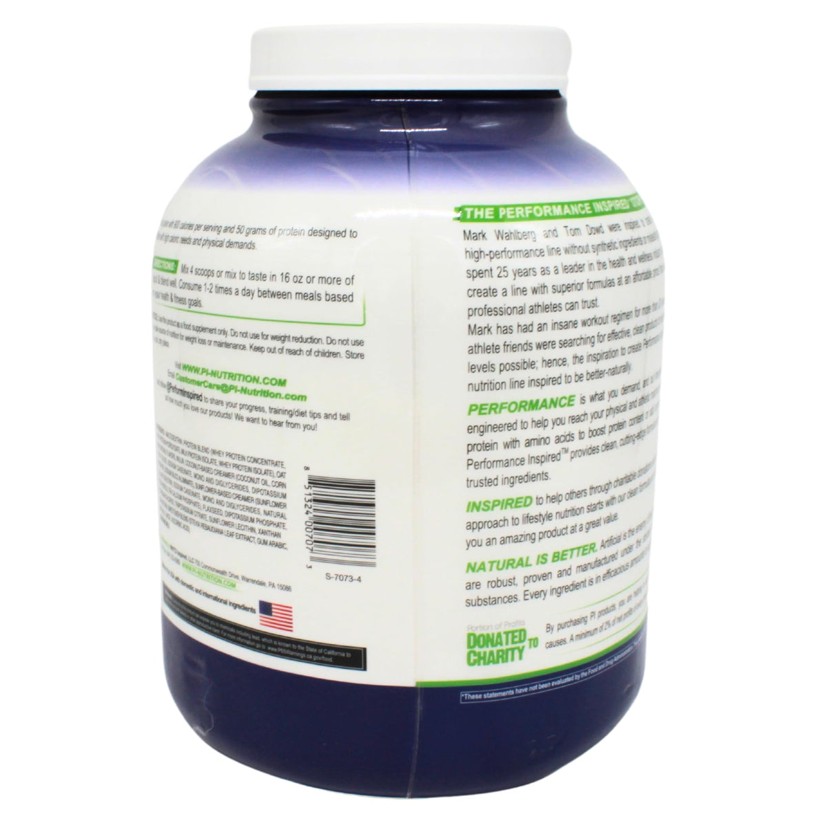 Performance Inspired Nutrition Smart Mass Gainer - Recover & Rebuild