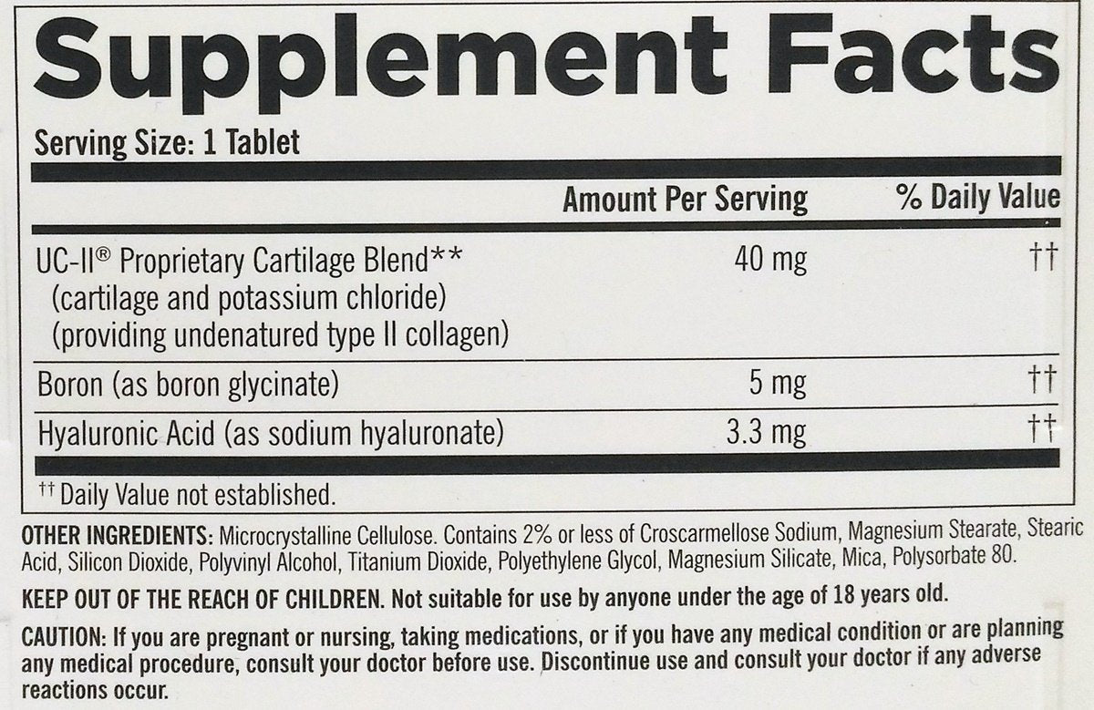 Kirkland Triple Action Joint Health Type II Collagen - 110 Softgels - image 2