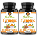 Angry Supplements Just Pure Turmeric Root with Black Pepper - 120 Tablets