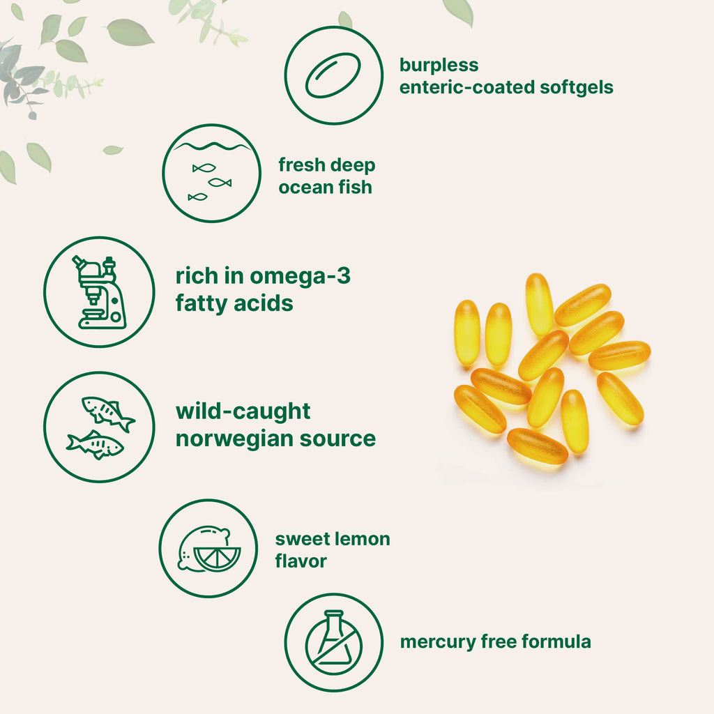 Micro Ingredients Omega 3 Fish Oil DHA 1000mg - 200 Softgels - image 4