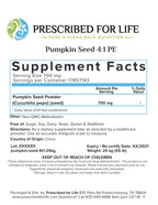 Prescribed For Life Pumpkin Seed Powder 20:1 - 5 kg - image 3