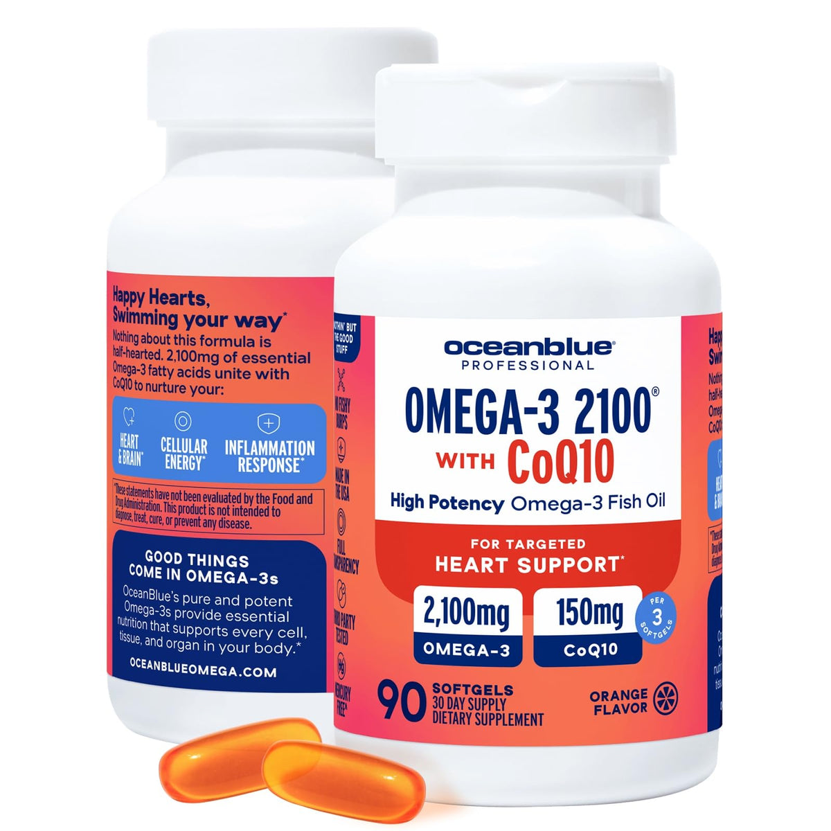 Oceanblue Omega-3 2100 with 150MG CoQ10