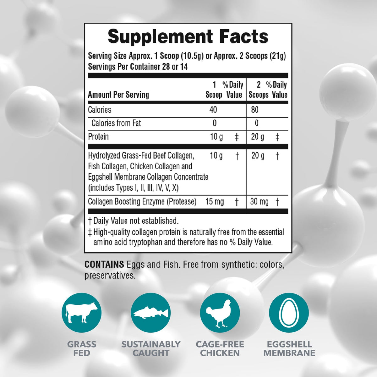 Nature's Plus NaturesPlus Collagen Peptides - Hair