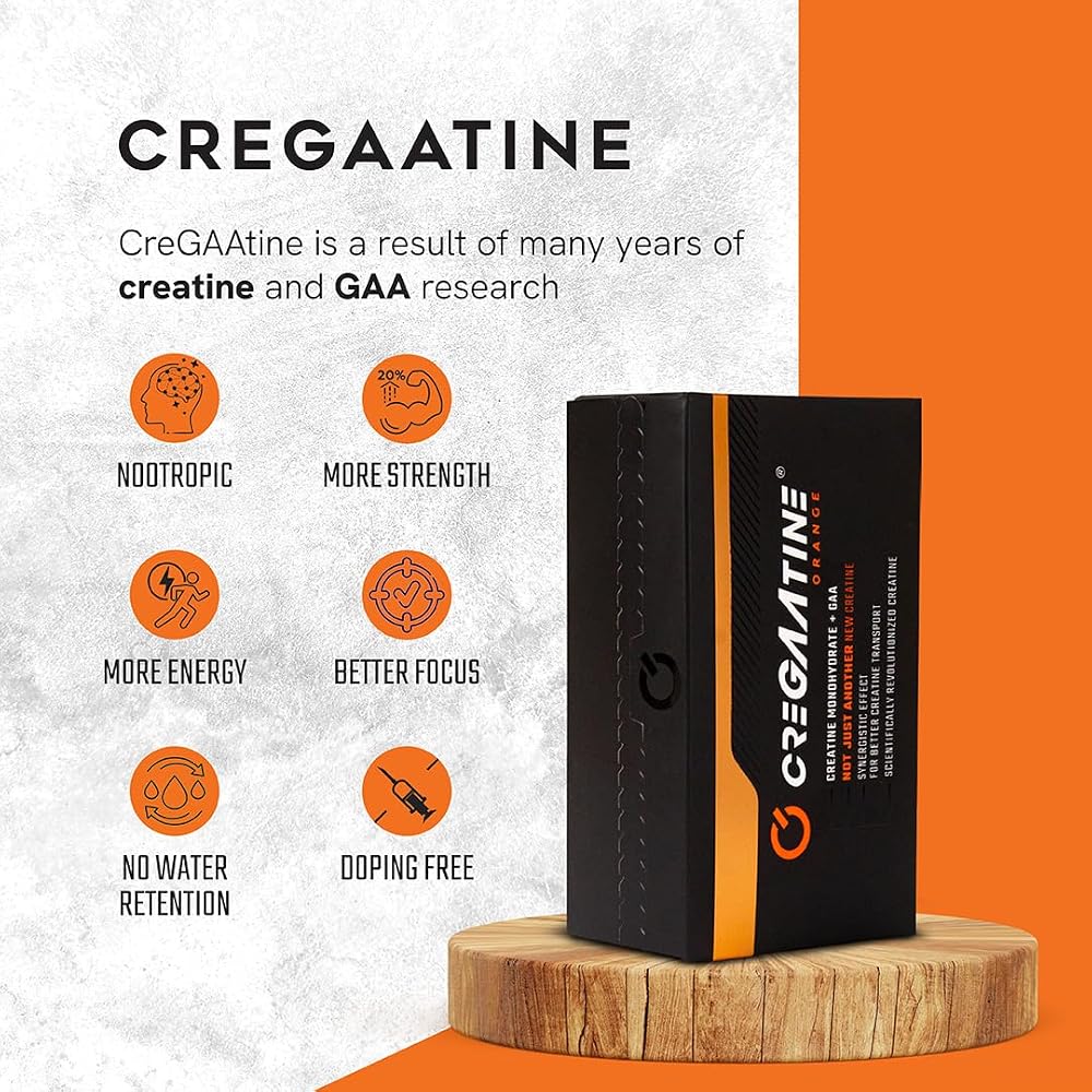 CreGAAtine Micronized Creatine Monohydrate + GAA - 60 Sachets - image 2