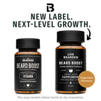 Live Bearded Beard Boost - Beard Growth Vitamins for Men with Biotin