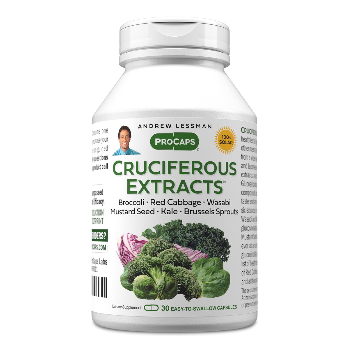 ANDREW LESSMAN Cruciferous Extracts Capsules - High Levels