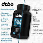 DR. BO Magnesium Complex Supplement 500mg - 120 Capsules - image 6