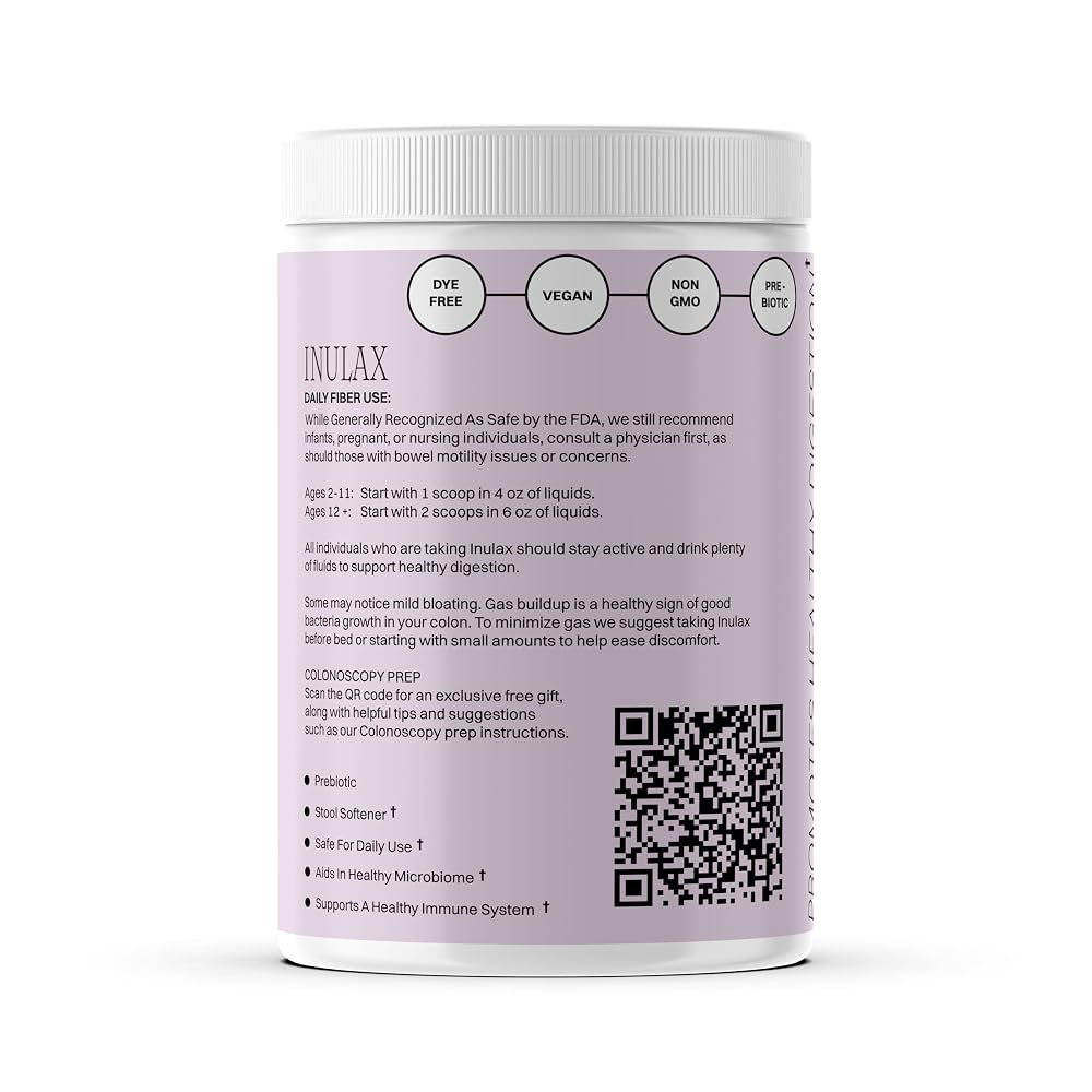 Inulax All-Natural Plant Based Fiber Supplement