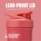 BlenderBottle Sport Flip Stainless Steel Shaker Bottle