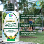 Tropical Oasis Liquid Calcium Magnesium Citrate with Vitamin D3 - 32oz - image 5