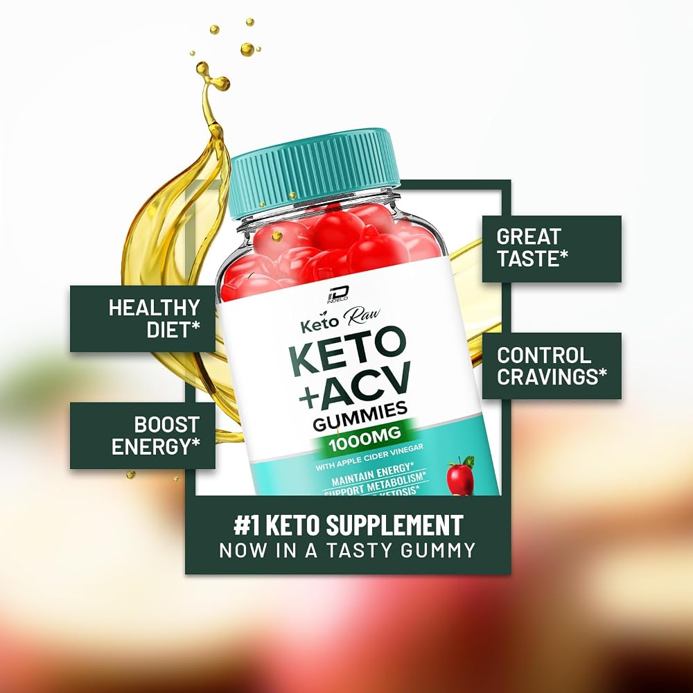 Indelo Keto Raw ACV Gummies with Vitamin B12 - 120 Gummies - image 5