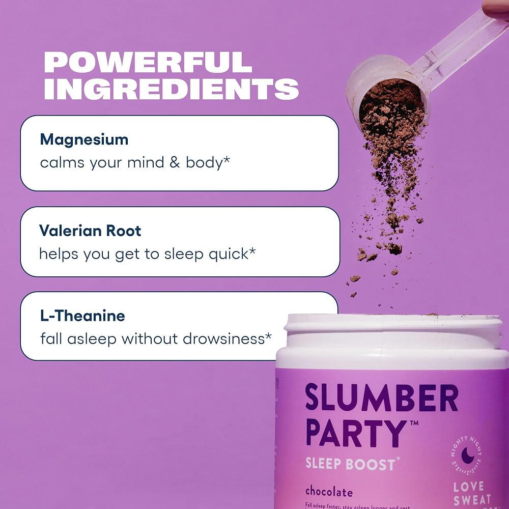 Love Sweat Fitness Sleep Support Magnesium Powder - 28 Servings - image 4