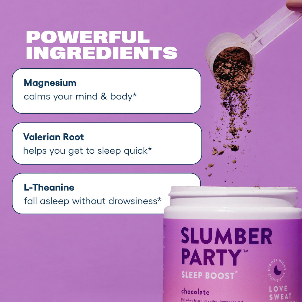 Love Sweat Fitness Sleep Support Magnesium Powder - 28 Servings - image 4