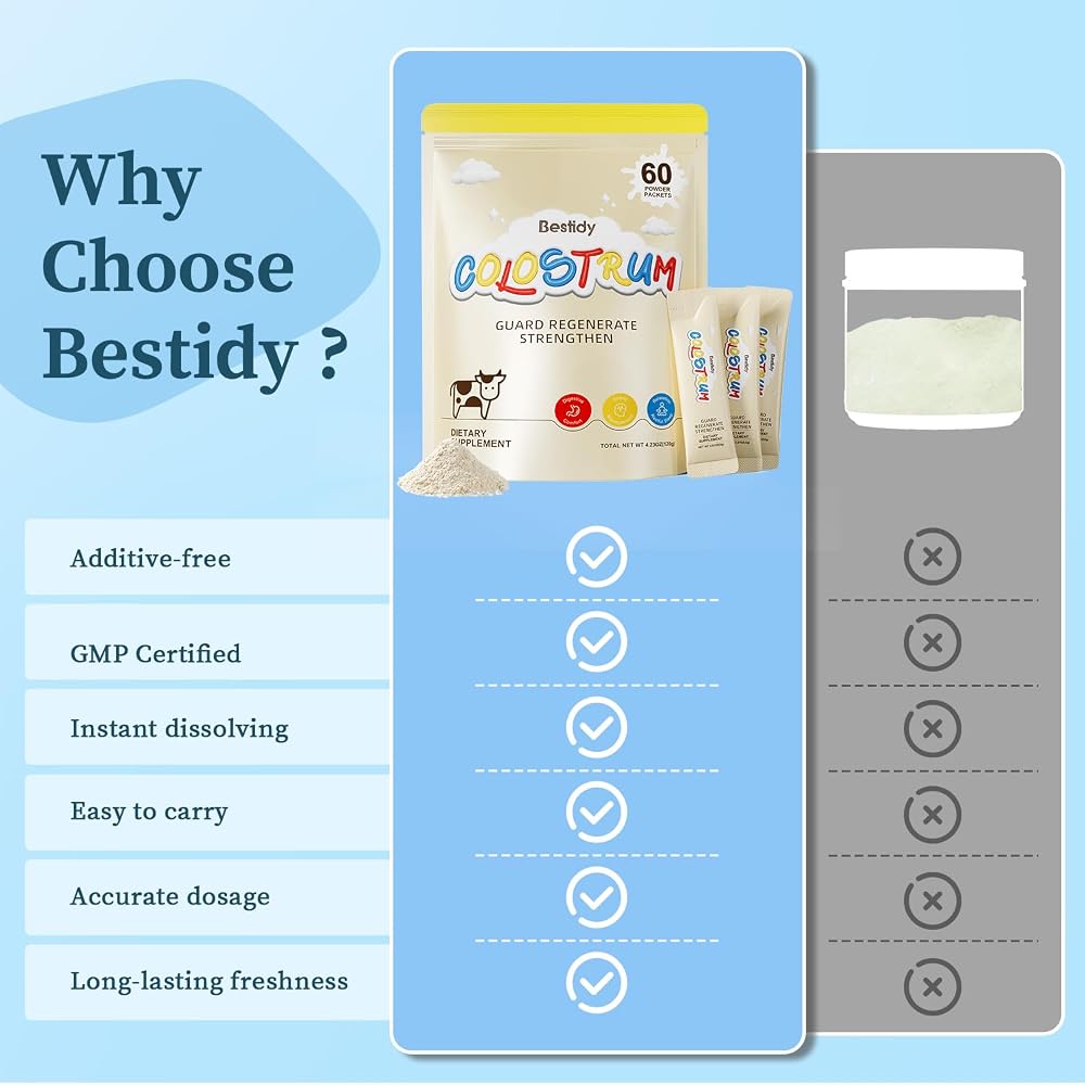 Bestidy Colostrum Powder Supplement - 60 Servings - image 5