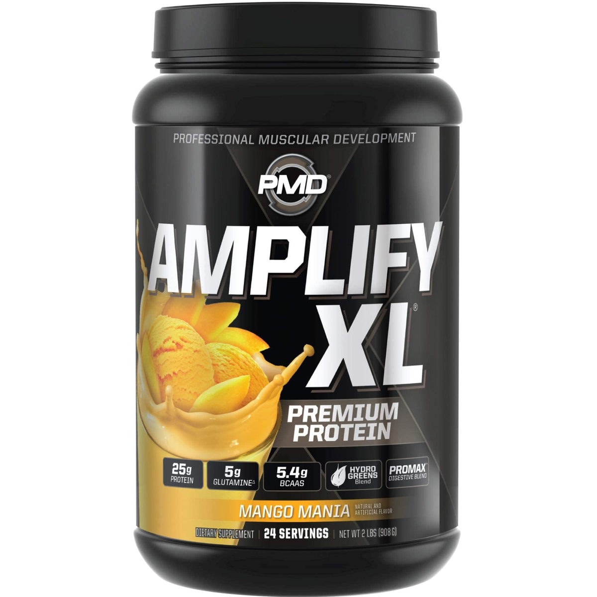 PMD Sports Amplify XL Whey Protein Hydro Greens Blend
