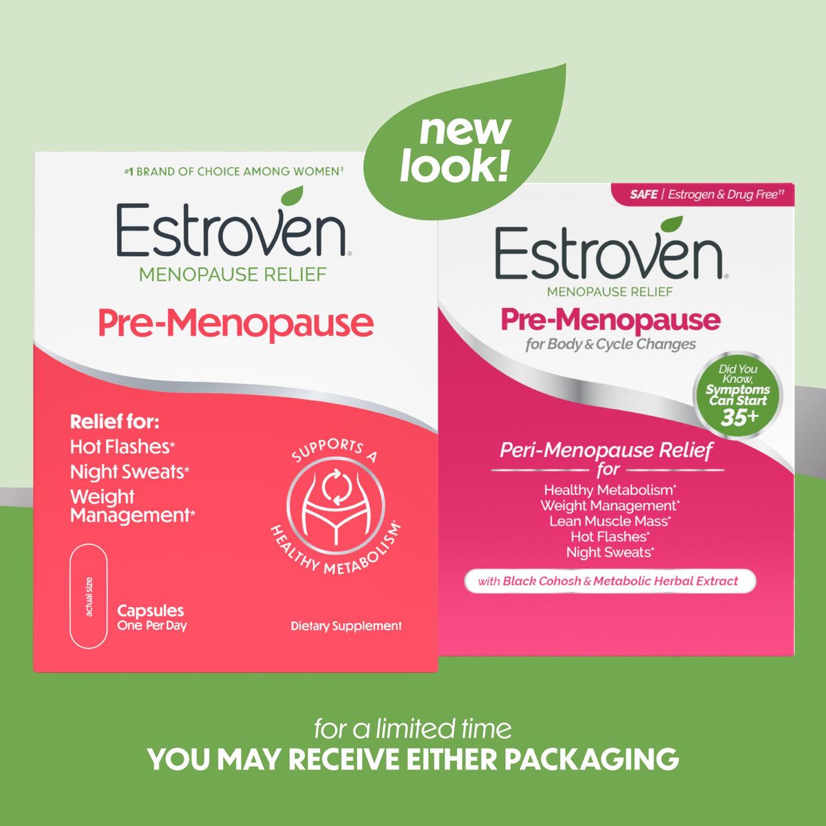Estroven Perimenopause & Pre-Menopause Supplement - 30 Capsules - image 2