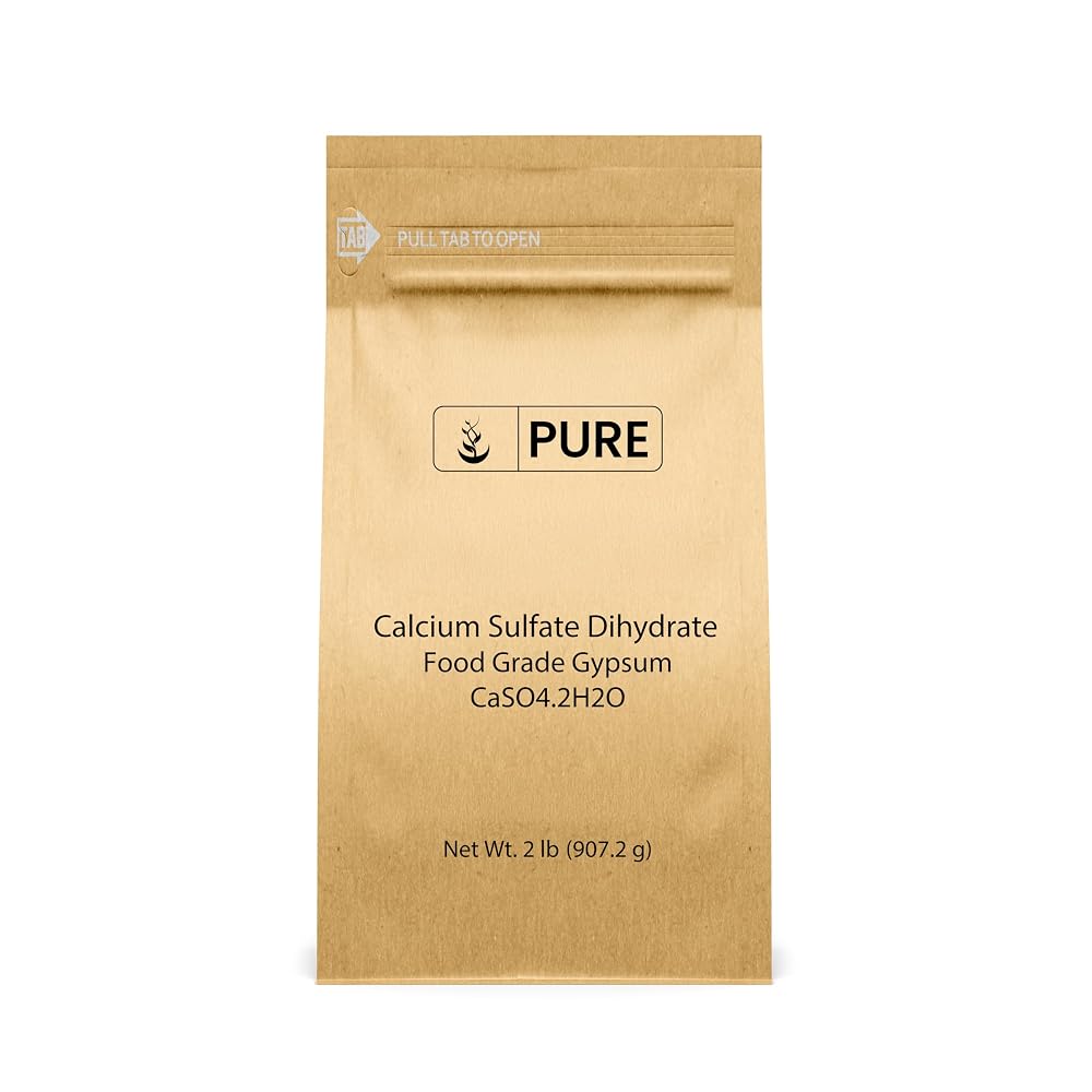 Pure Original Ingredients Calcium Sulfate Powder - 32 Ounce