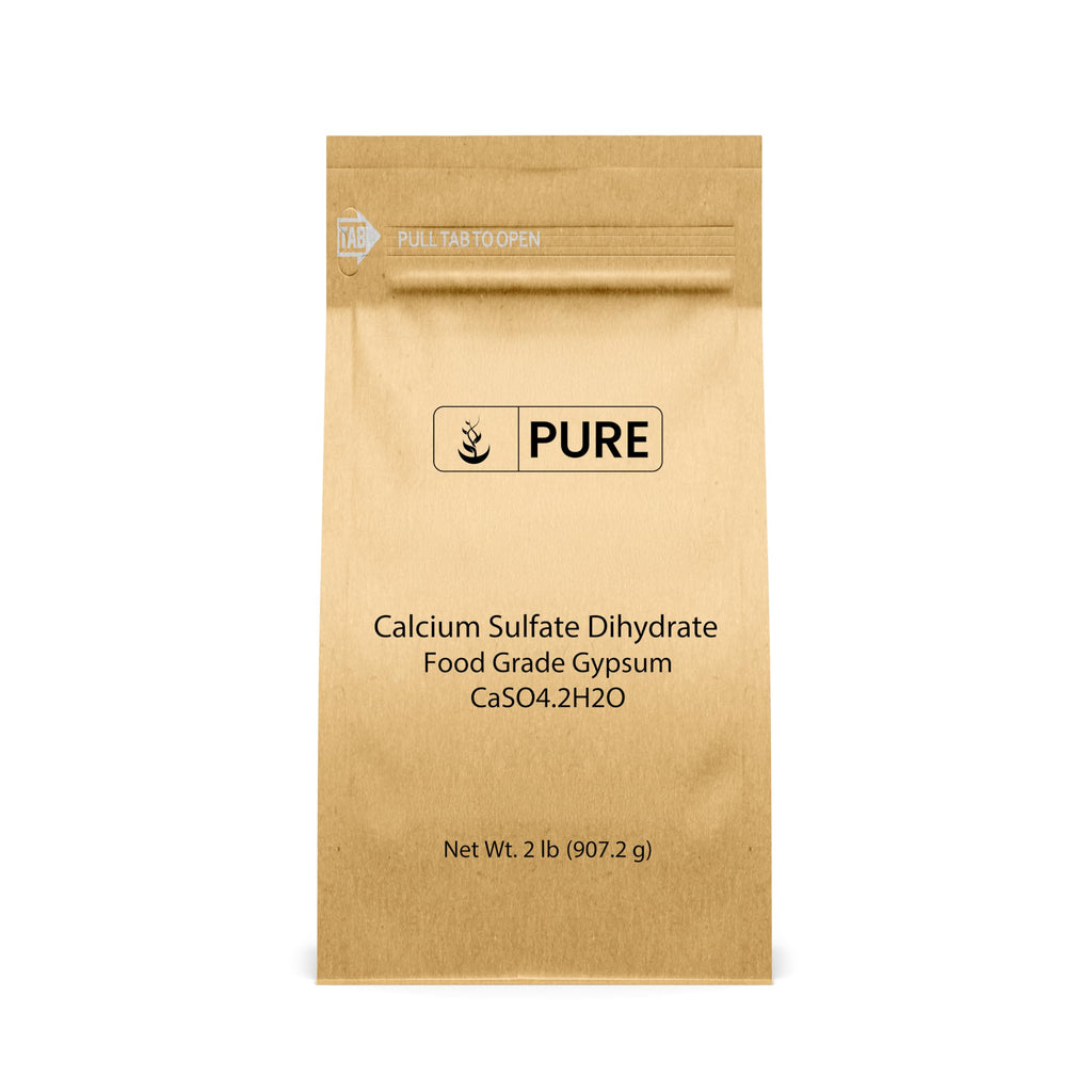 Pure Original Ingredients Calcium Sulfate Powder - 32 Ounce