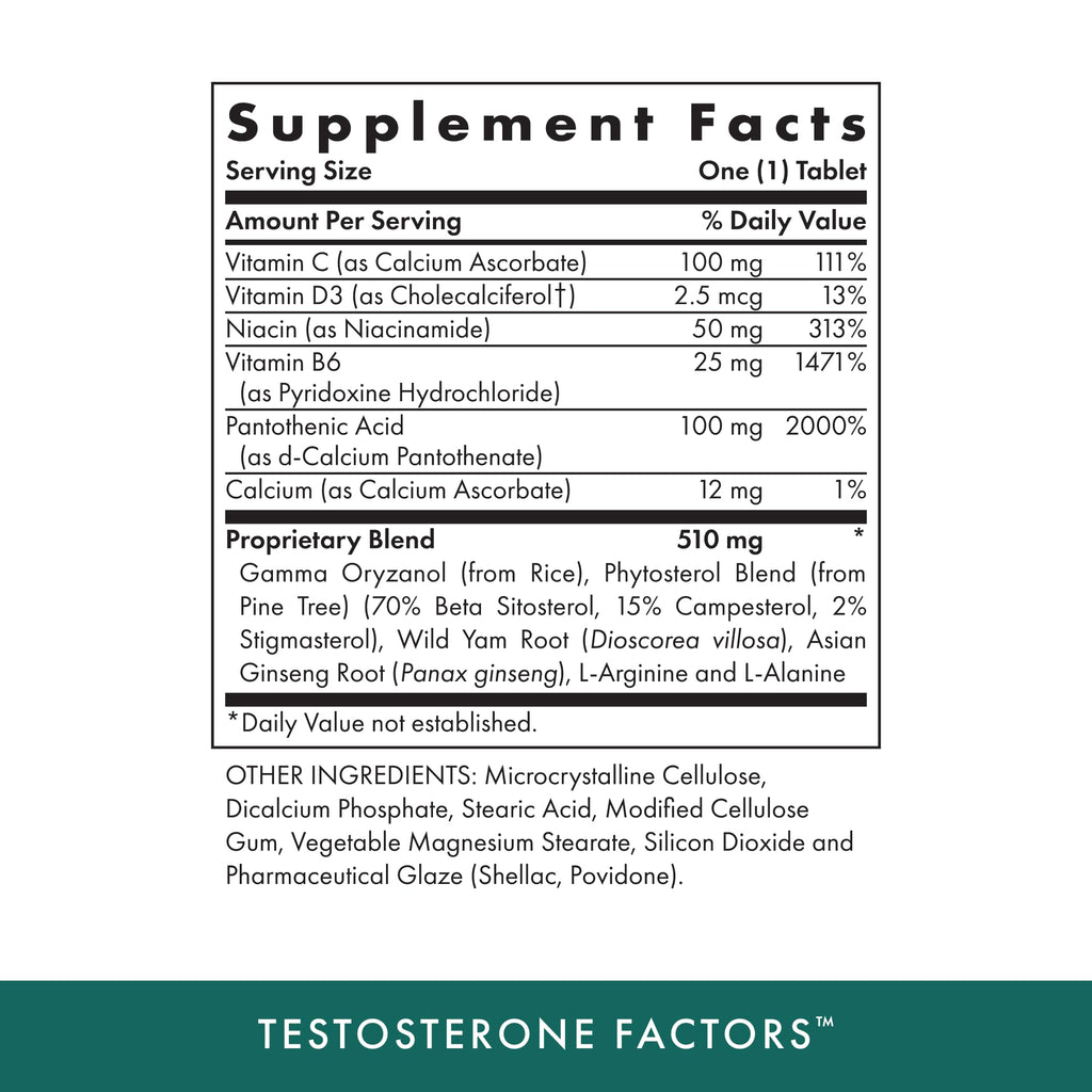 Michael's Testosterone Factors - 90 Tablets - image 2