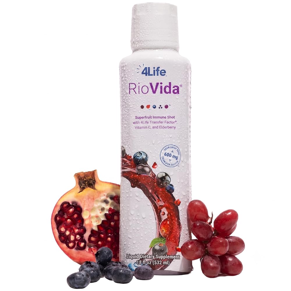 4Life Transfer Factor RioVida Superfruit Juice Immune Shot - 18 fl oz