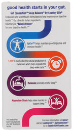 Country Life Sleep Gut Connection - 60 Capsules - image 2
