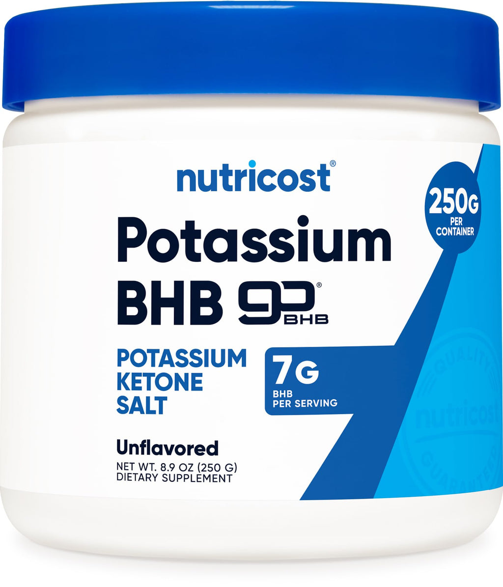 Nutricost Potassium BHB Salts Exogenous Ketone Supplement - 250g