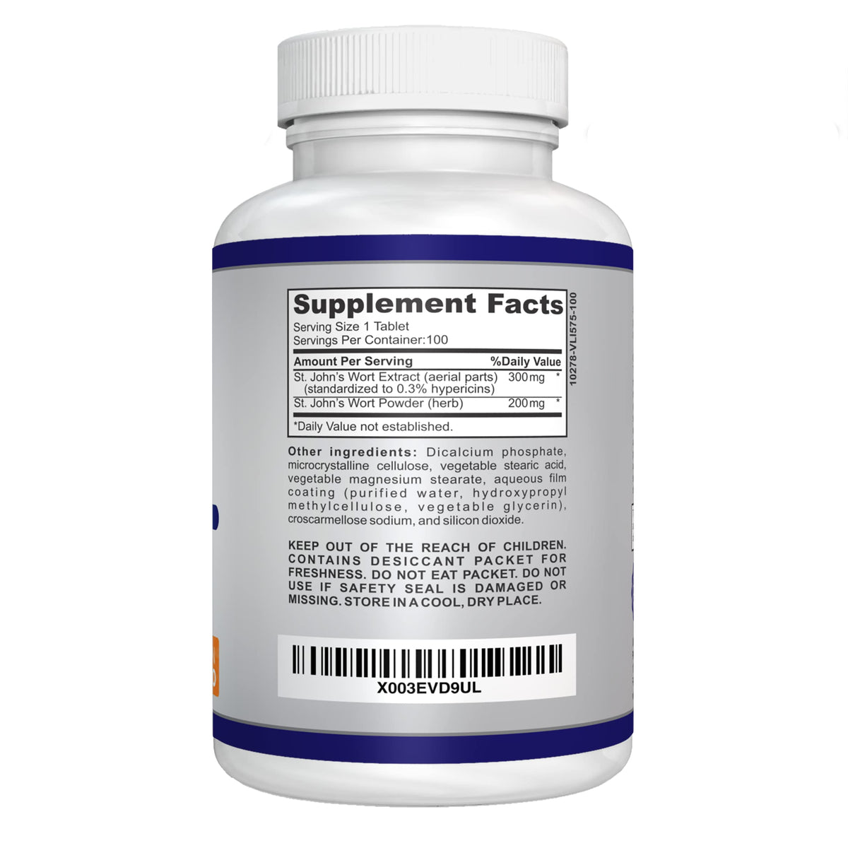 O!VITA St. John's Wort 500mg Tablets - 100 Count - image 4