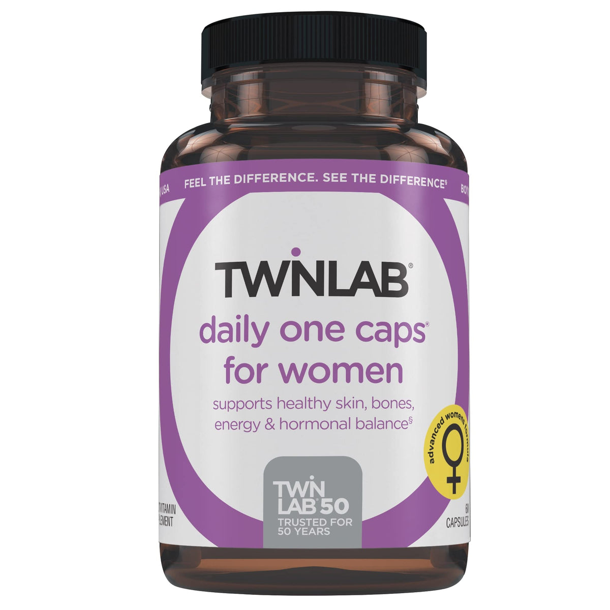 Twinlab Women's Daily One Multivitamin - 60 Capsules