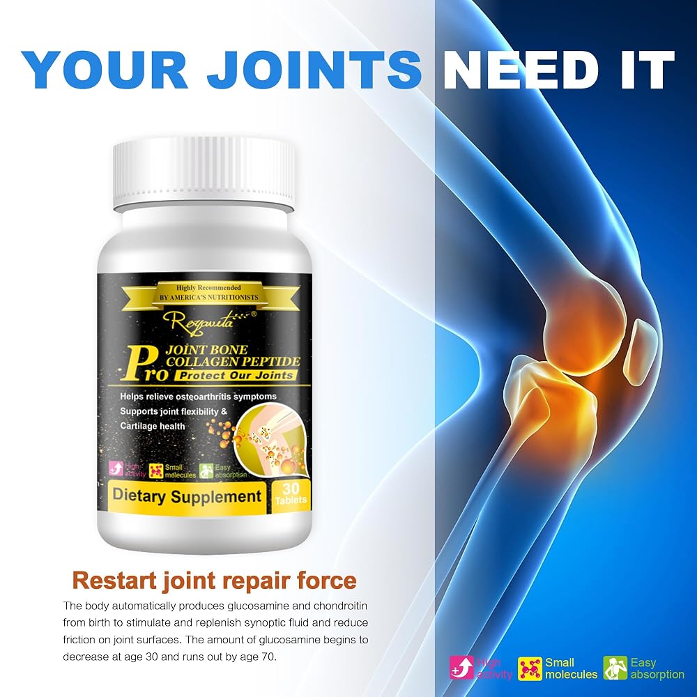 WhaazzPop Royavita Joint Bone Collagen Peptide Tablet - 30 Count - image 5
