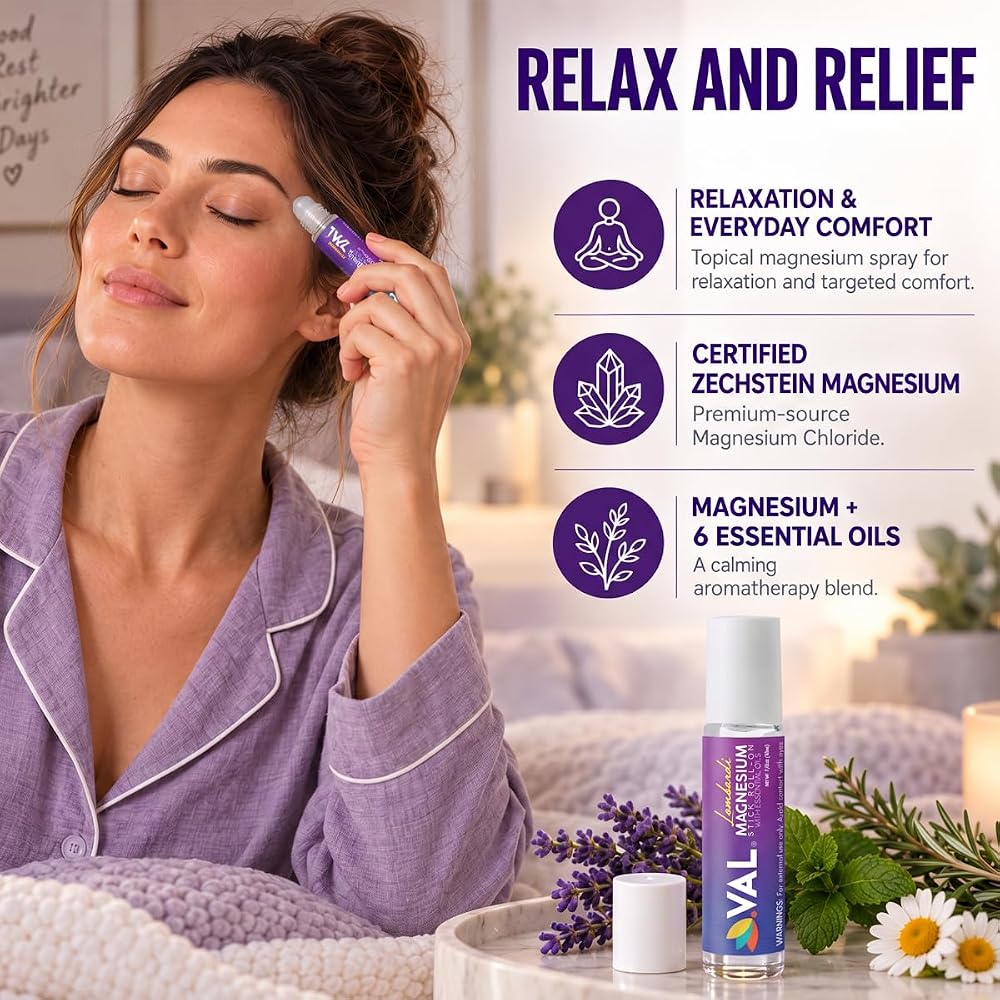 VAL Lombardi Magnesium Stick Roll-On with Peppermint - 10 ml - image 2