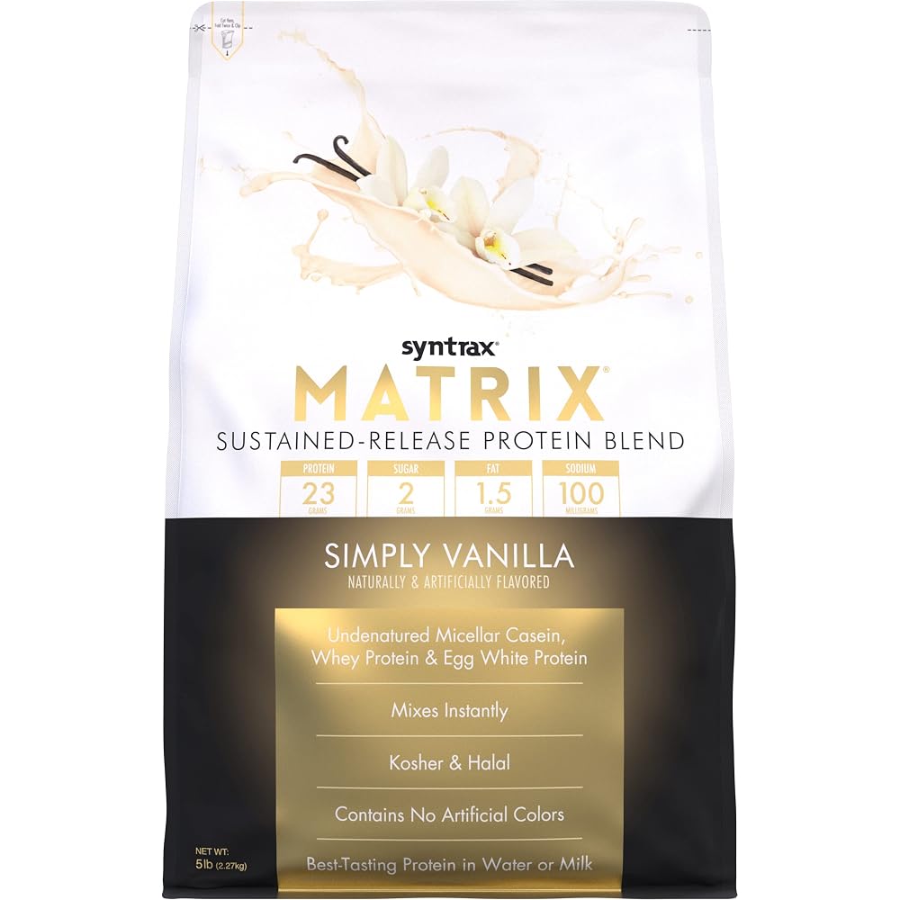 Nashua Nutrition Syntrax Matrix 5.0 Whey Protein Powder - 5lb