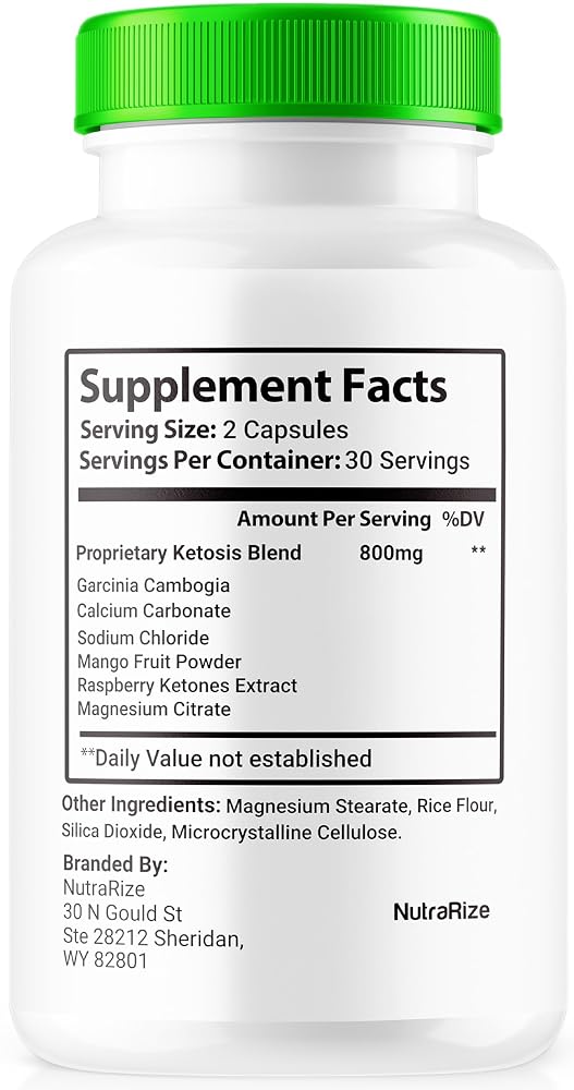 NutraRize Lean Green Capsules for Active Lifestyle - 60 Capsules - image 2