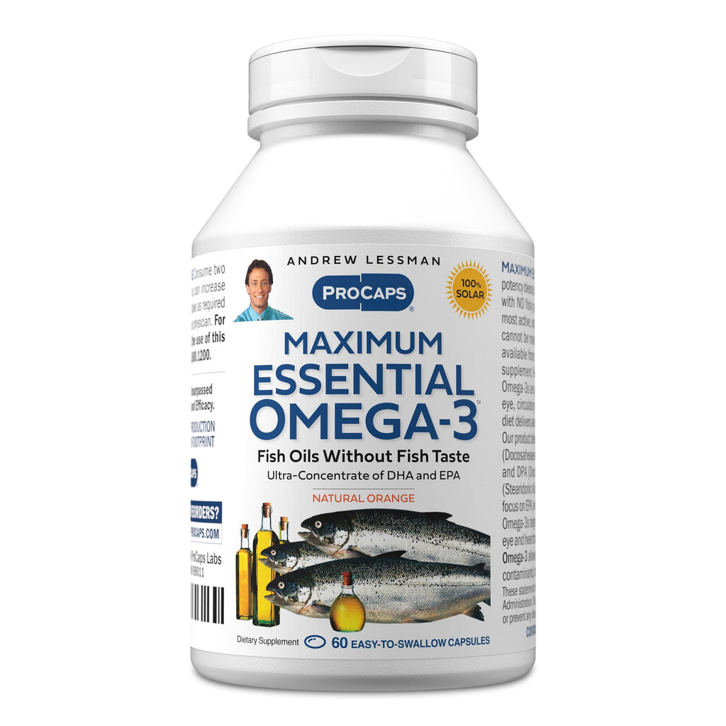 ANDREW LESSMAN Maximum Essential Omega-3 Mint - Softgels - Ultra-Pure