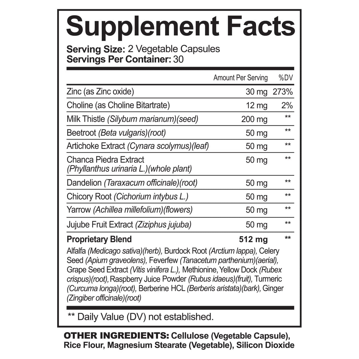 NutriFlair Liver Cleanse Detox & Repair Supplement - 60 Vegetarian Capsules - image 2