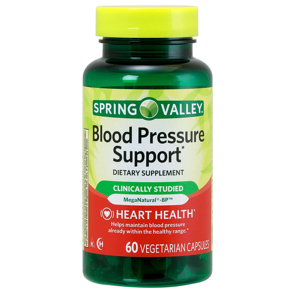 LUAL Spring Valley Blood Pressure Support - 60 Capsules - image 4