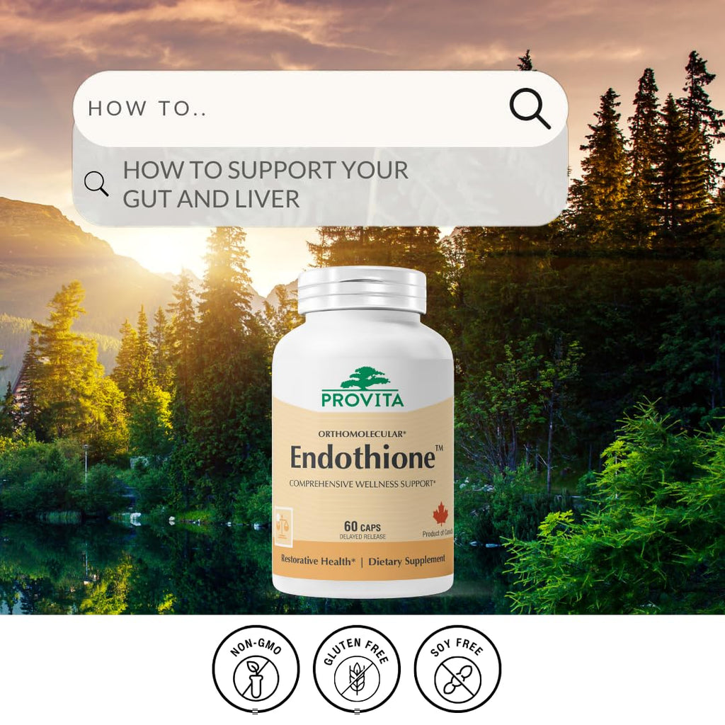 PROVITA Endothione Glutathione Booster - 60 Vegetarian Capsules - image 2