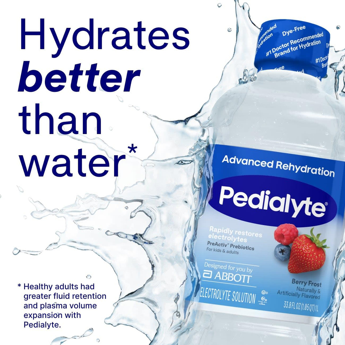 Pedialyte Advanced Rehydration Electrolyte Drink - 1L - image 7