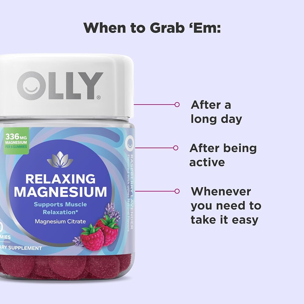 OLLY av2025-OLLY-olly Relaxing Magnesium Gummies Supports Muscle