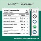 Carbamide Forte Glucosamine Supplement - 90 Tablets - image 2