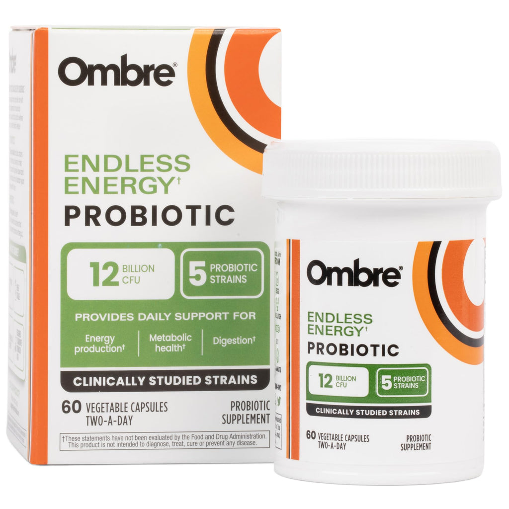 Ombre Endless Energy Probiotic Supplement - 30 Servings