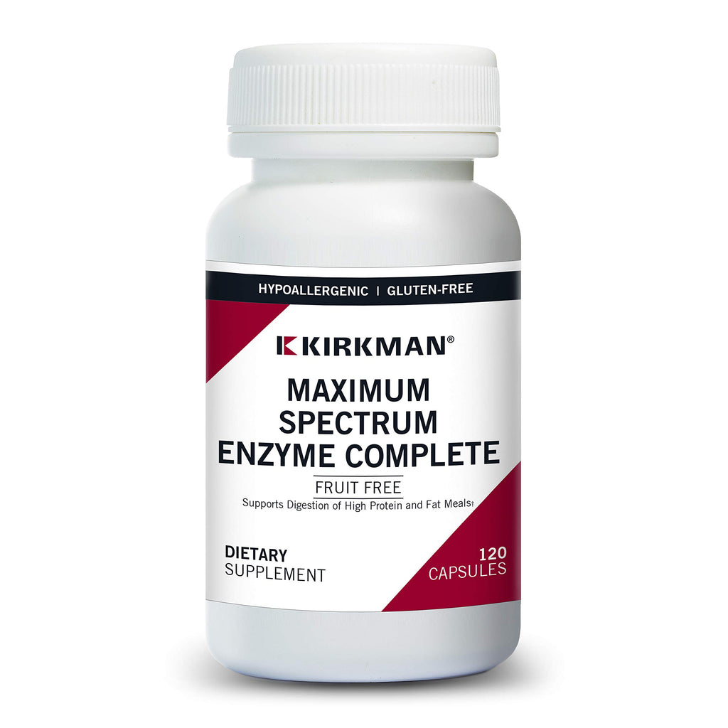 Kirkman Maximum Spectrum Enzyme Complete - 120 Capsules