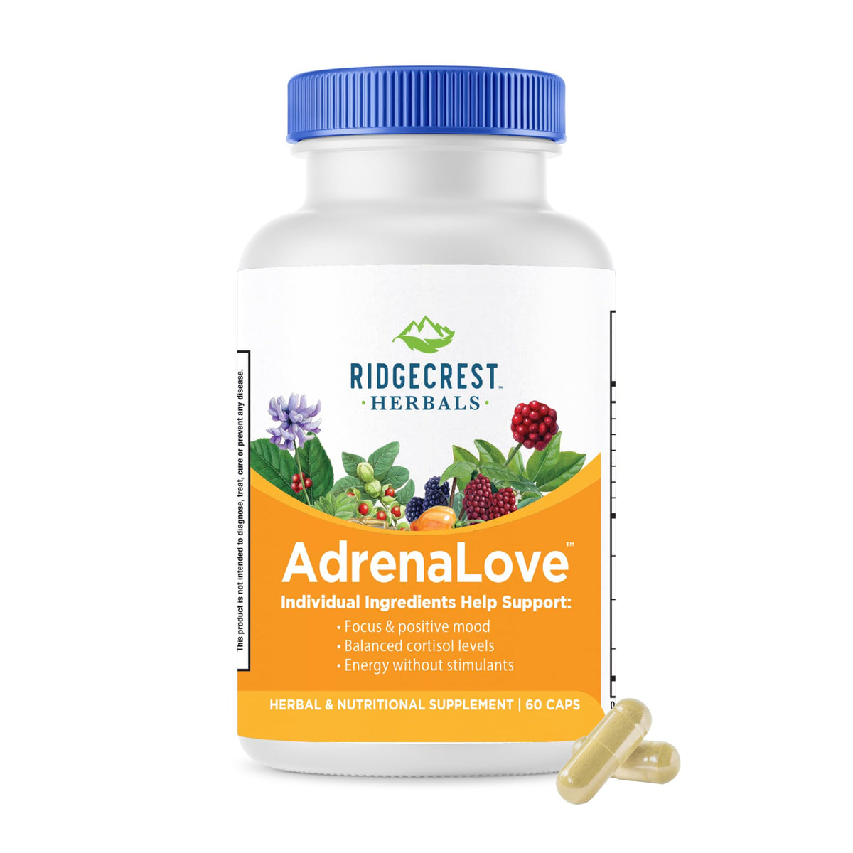 RidgeCrest Herbals AdrenaLove Adrenal Stress Support - 60 Capsules