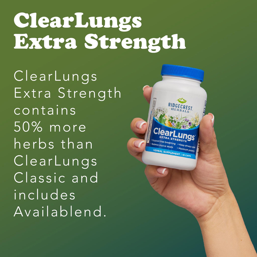 RidgeCrest Herbals ClearLungs Extra Strength