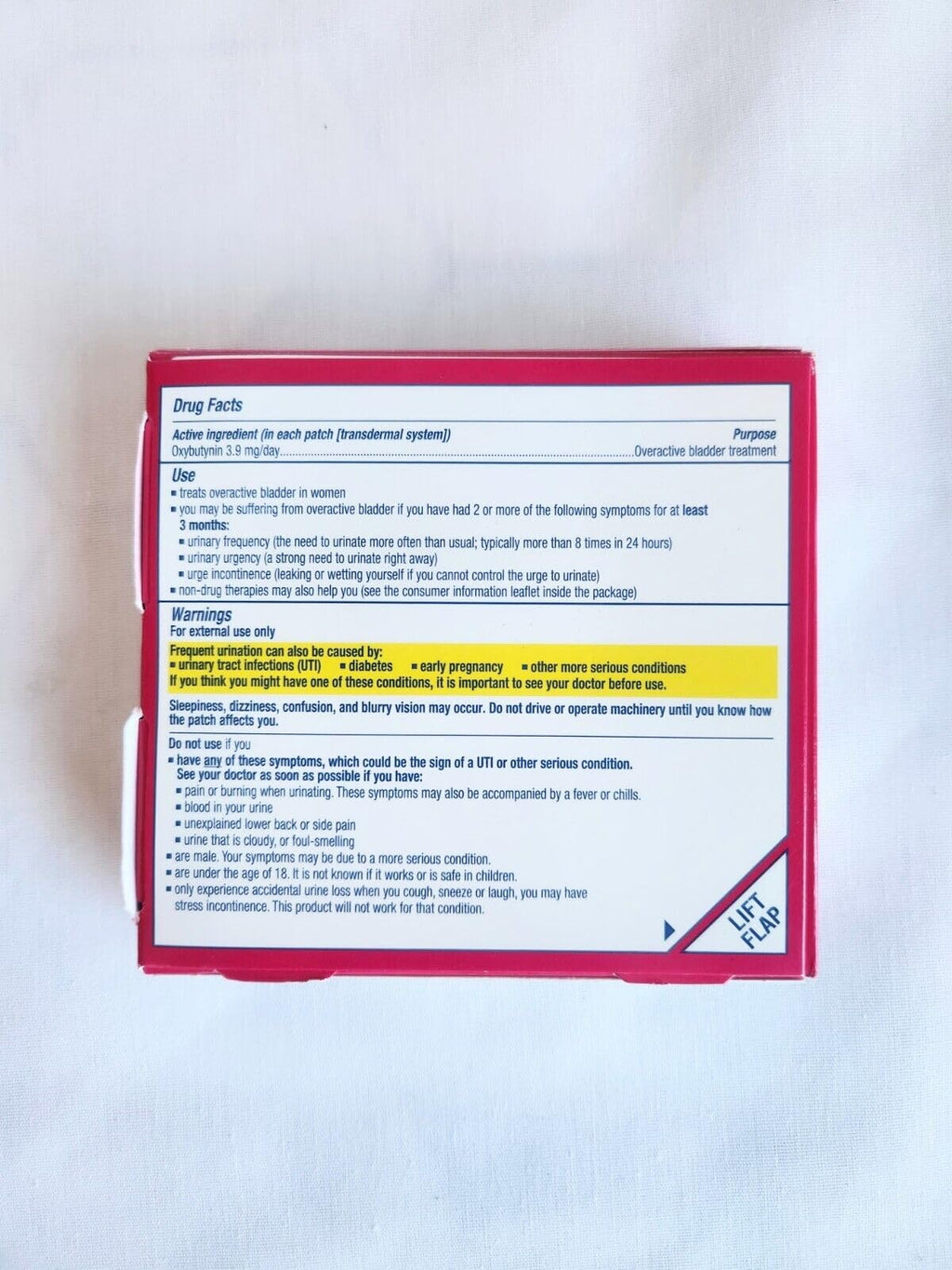 Oxytrol for Women Overactive Bladder Patch - 16 Count - image 4